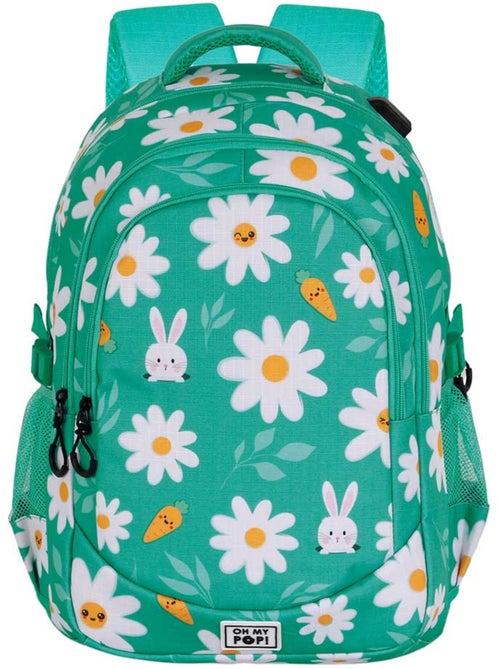 Oh My Pop Blooming Zaino Running PLUS, Turchese - Kiabi Oh My Pop Blooming Zaino Running PLUS, Turchese - Kiabi