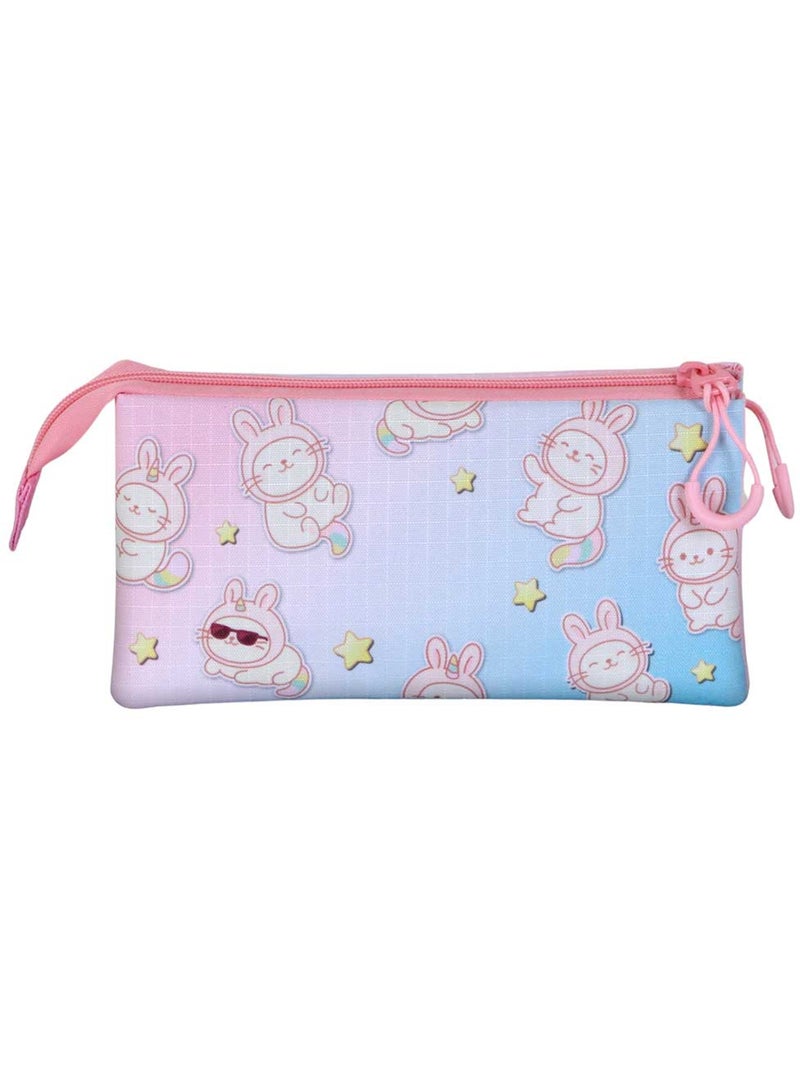 Oh My Pop Bunicat Astuccio Triplo, Rosa Rosa - Kiabi