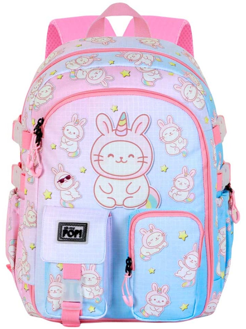 Oh My Pop Bunicat Zaino Haru, Rosa Rosa - Kiabi