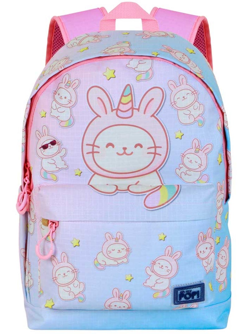Oh My Pop Bunicat Zaino HS FAN 3.0, Rosa Rosa - Kiabi