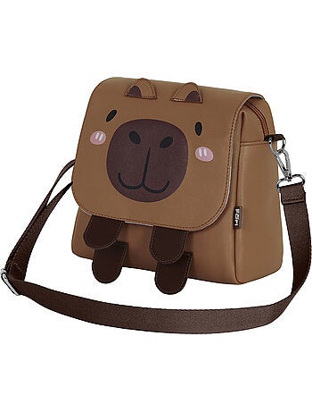 Oh My Pop Capybara Borsa-Zaino Kawaii, Multicolore