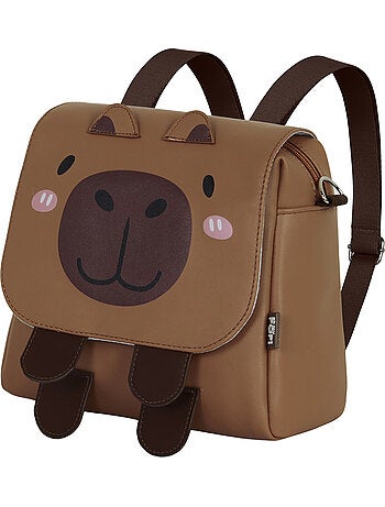 Oh My Pop Capybara Borsa-Zaino Kawaii, Multicolore
