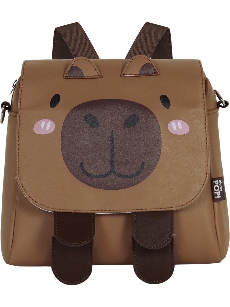 Oh My Pop Capybara Borsa-Zaino Kawaii, Multicolore Multicolore - Kiabi