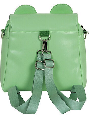 Oh My Pop Froggy Borsa-Zaino Kawaii, Turchese