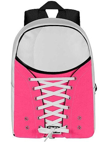 Oh My Pop Fuchsia Zaino Sneakers, Fucsia