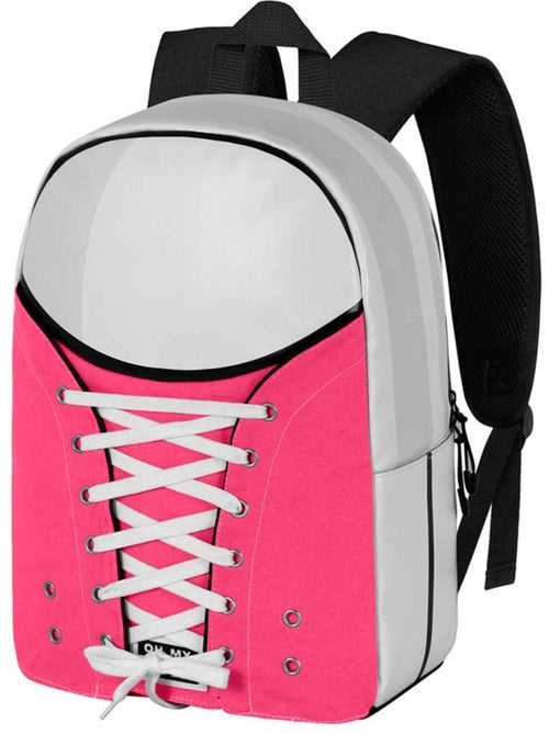 Oh My Pop Fuchsia Zaino Sneakers, Fucsia - Kiabi Oh My Pop Fuchsia Zaino Sneakers, Fucsia - Kiabi