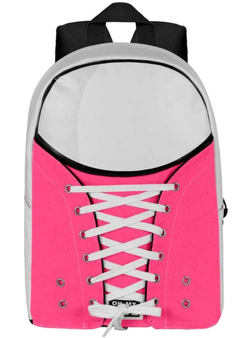 Oh My Pop Fuchsia Zaino Sneakers, Fucsia - Kiabi Oh My Pop Fuchsia Zaino Sneakers, Fucsia - Kiabi