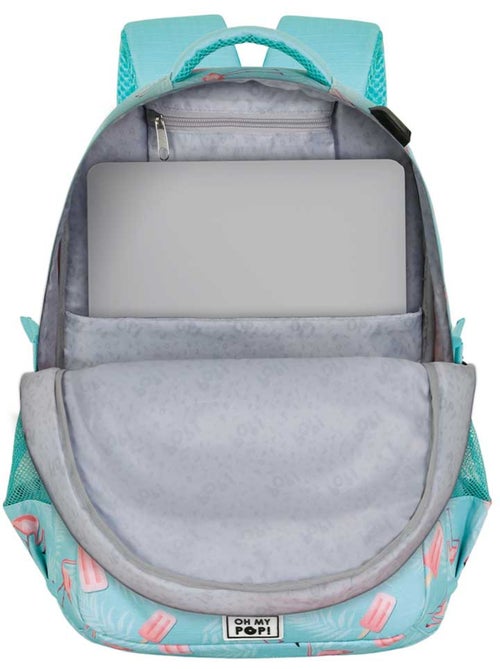 Oh My Pop Ice Flamingo Zaino Running PLUS, Turchese - Kiabi Oh My Pop Ice Flamingo Zaino Running PLUS, Turchese - Kiabi