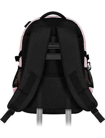 Oh my pop ladybug zaino running plus, rosa