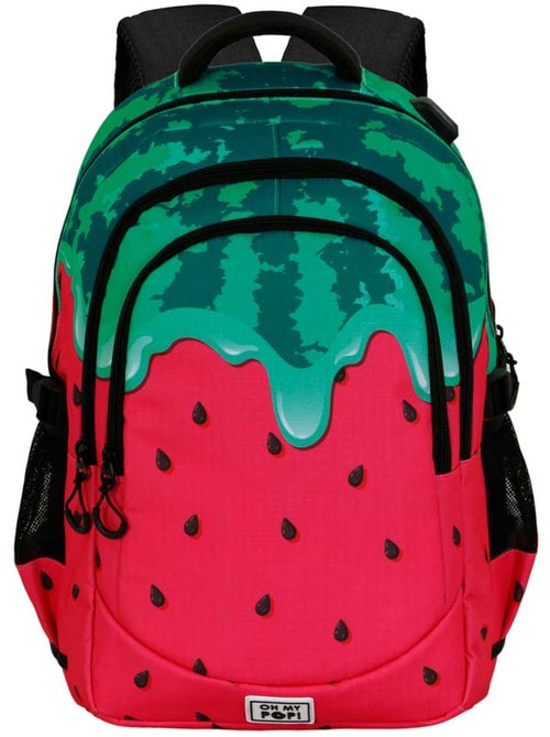 Oh My Pop Melty Melon Zaino Running PLUS, Verde - Kiabi Oh My Pop Melty Melon Zaino Running PLUS, Verde - Kiabi
