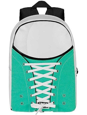 Oh My Pop Mint Zaino Sneakers, Turchese