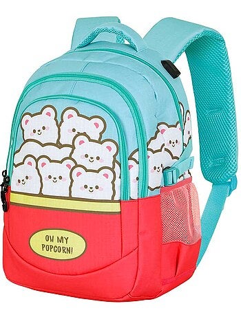Oh my pop popcorn zaino running plus, blu