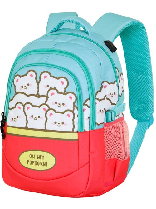 Oh My Pop Popcorn Zaino Running PLUS, Blu - Kiabi Oh My Pop Popcorn Zaino Running PLUS, Blu - Kiabi