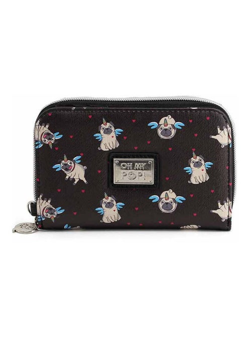 Oh My Pop Pug Portafoglio, Nero - Kiabi Oh My Pop Pug Portafoglio, Nero - Kiabi
