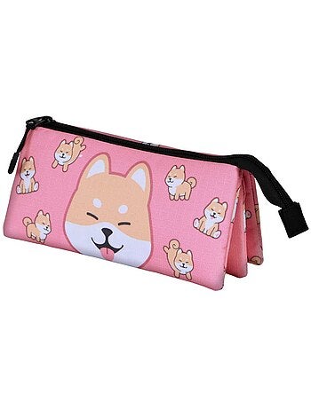 Oh my pop shiba astuccio triplo, multicolore