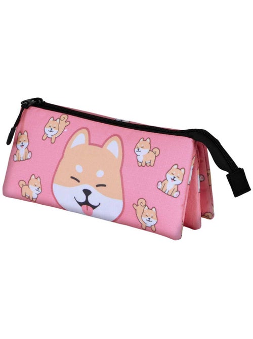 Oh My Pop Shiba Astuccio Triplo, Multicolore - Kiabi Oh My Pop Shiba Astuccio Triplo, Multicolore - Kiabi