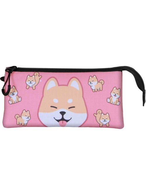 Oh My Pop Shiba Astuccio Triplo, Multicolore - Kiabi Oh My Pop Shiba Astuccio Triplo, Multicolore - Kiabi