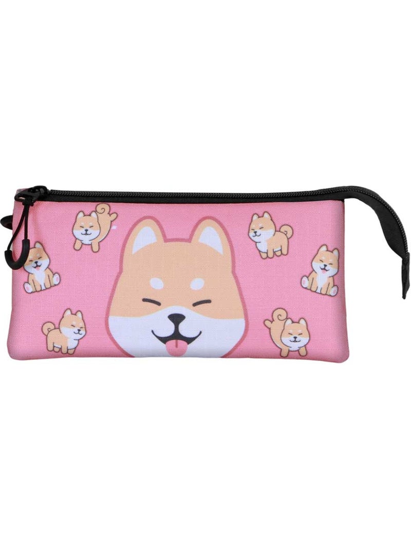 Oh My Pop Shiba Astuccio Triplo, Multicolore Multicolore - Kiabi