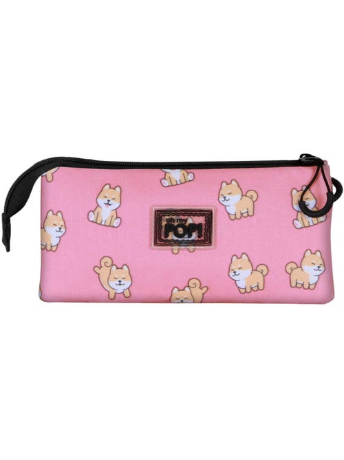 Oh My Pop Shiba Astuccio Triplo, Multicolore - Kiabi Oh My Pop Shiba Astuccio Triplo, Multicolore - Kiabi