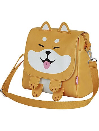 Oh My Pop Shiba Borsa-Zaino Kawaii, Multicolore