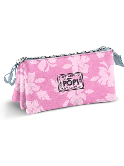 Oh My Pop Shiby Astuccio Triplo, Rosa - Kiabi Oh My Pop Shiby Astuccio Triplo, Rosa - Kiabi