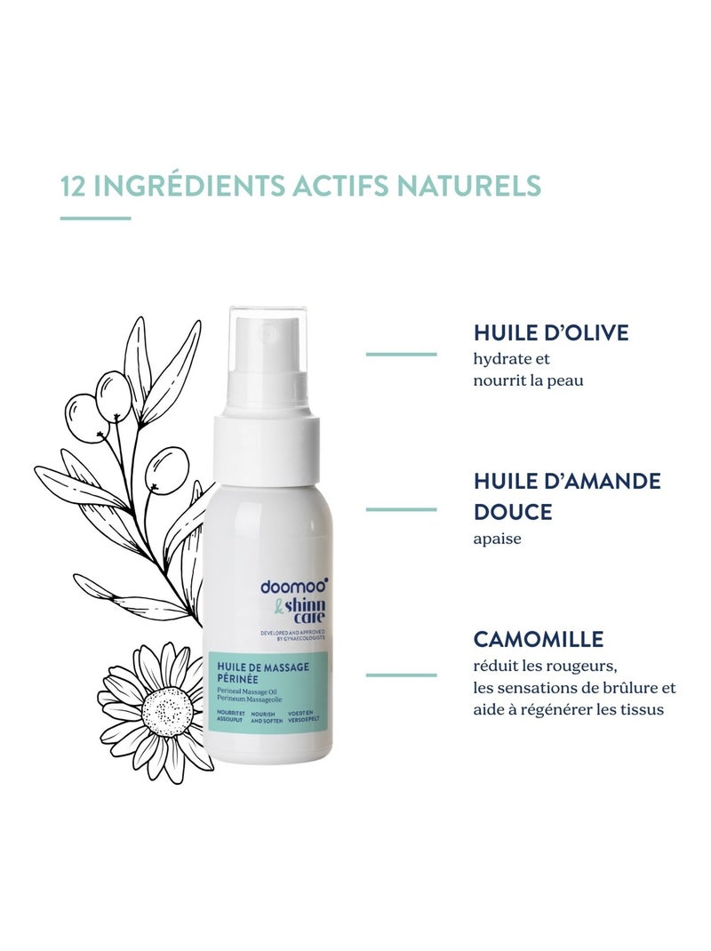 Olio da massaggio perineale 50 ml 'doomoo & shinncare' Bianco - Kiabi