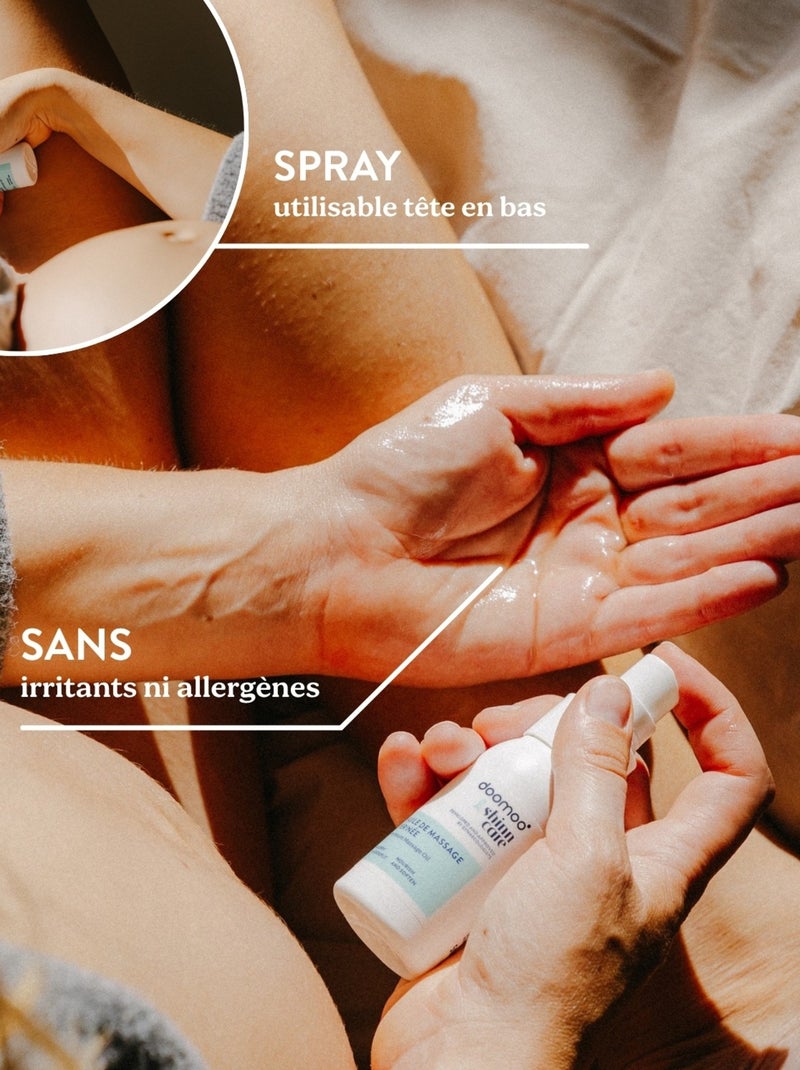 Olio da massaggio perineale 50 ml 'doomoo & shinncare' Bianco - Kiabi