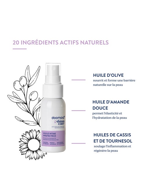 Olio intimo protettivo 50 ml 'doomoo & shinncare' - Kiabi Olio intimo protettivo 50 ml 'doomoo & shinncare' - Kiabi