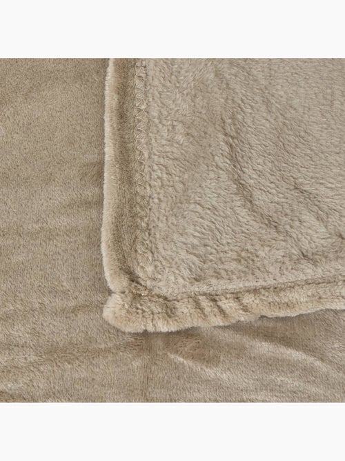 Ollis, un giaciglio di flanella beige 130x180cm - Kiabi Ollis, un giaciglio di flanella beige 130x180cm - Kiabi
