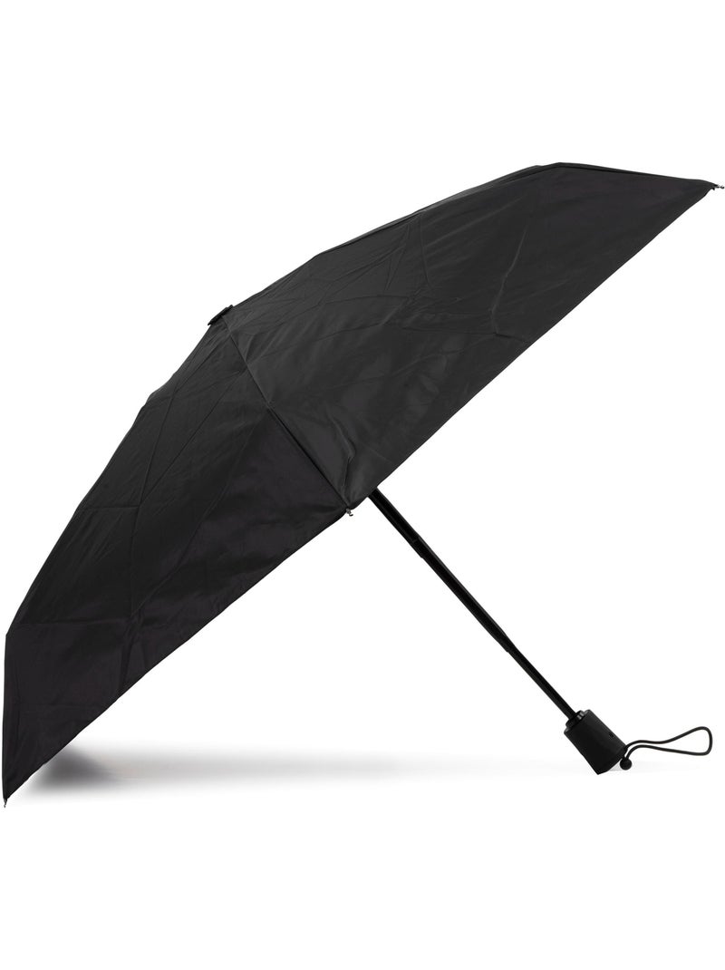 Ombrello 19 cm da chiuso, idrorepellente, apertura automatica unisex adulto isotoner Nero - Kiabi