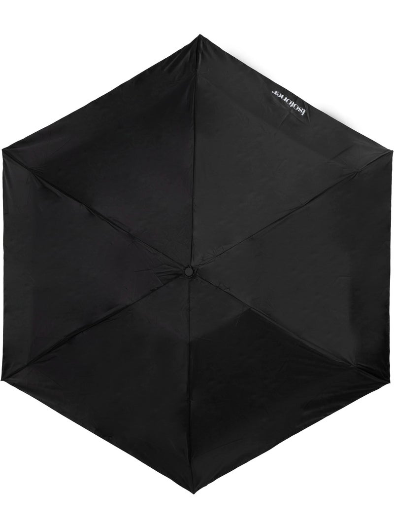Ombrello 19 cm da chiuso, idrorepellente, apertura automatica unisex adulto isotoner Nero - Kiabi