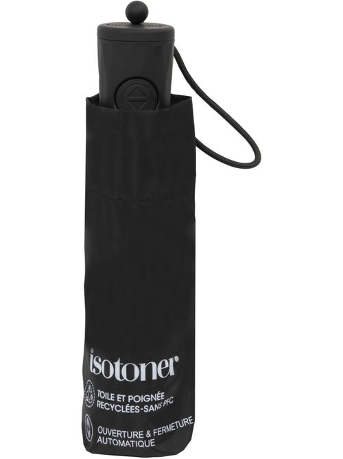 Ombrello 19 cm da chiuso, idrorepellente, apertura automatica unisex adulto isotoner - Kiabi