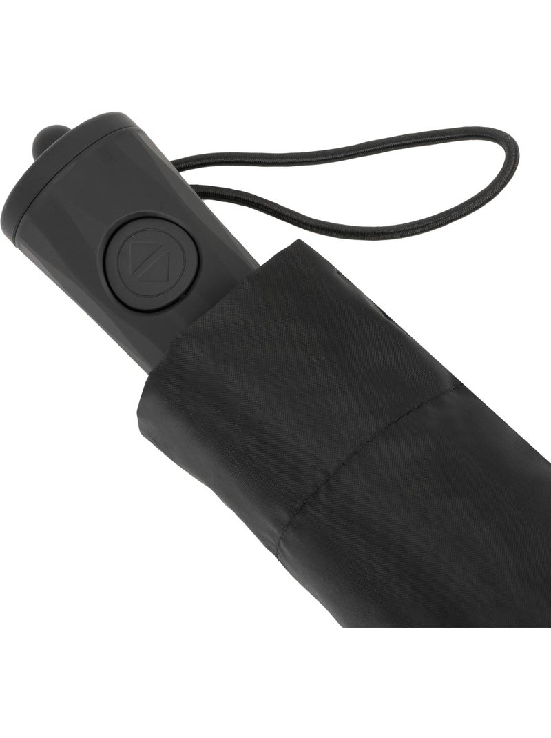 Ombrello 19 cm da chiuso, idrorepellente, apertura automatica unisex adulto isotoner Nero - Kiabi