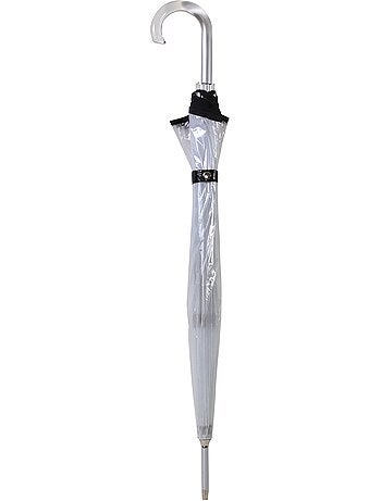 Ombrello campana trasparente con tettuccio da 85 cm donna isotoner