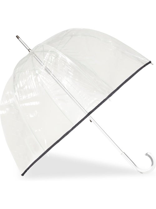 Ombrello campana trasparente con tettuccio da 85 cm donna - Kiabi