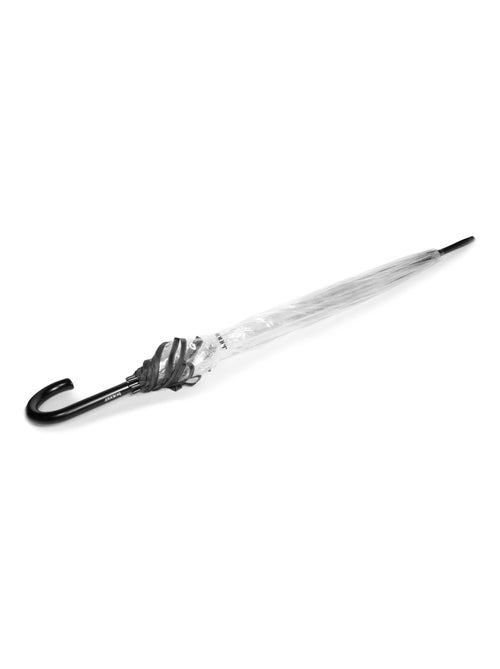 Ombrello Campana trasparente, solida, apertura manuale unisex adulto Isotoner - Kiabi