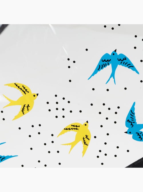 Ombrello canna Automatico, campana trasparente, antivento donna Isotoner - Kiabi