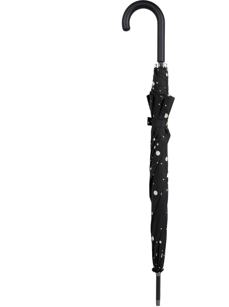 Ombrello canna, ultra-disturbante, solida, apertura automatica/chiusura manuale donna Isotoner Nero Giallo - Kiabi