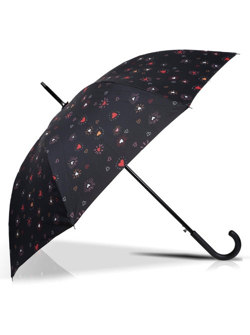 Ombrello canna, ultra-disturbante, solida, apertura automatica/chiusura manuale donna Isotoner - Kiabi