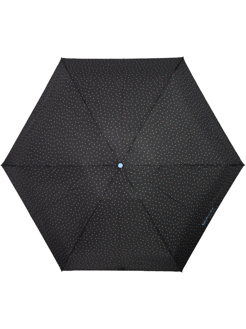 Ombrello compatto, 16,5 cm, resistente, idrorepellente, con apertura manuale donna isotoner Nero Rosa Blu - Kiabi