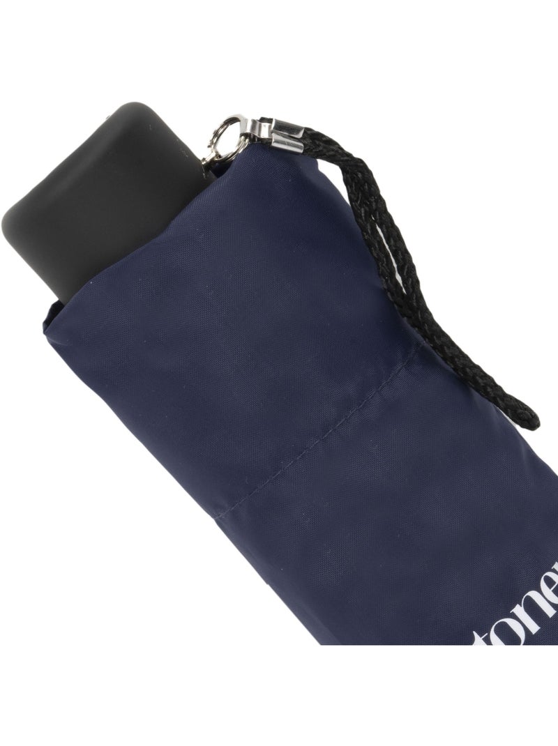 Ombrello compatto, 17,5 cm, robusto, apertura/chiusura manuale unisex adulto isotoner Blu marino - Kiabi