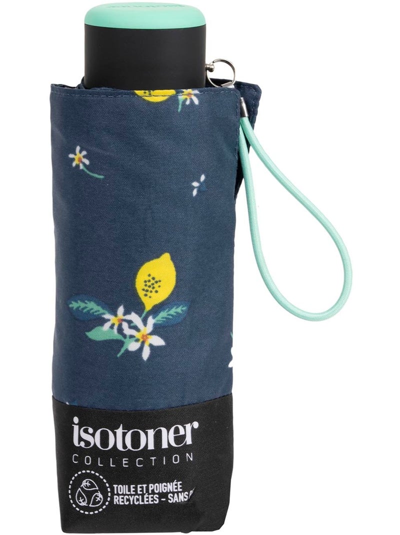 Ombrello compatto, robusto, ultra idrorepellente, apertura manuale tecnologia donna Isotoner Blu Giallo - Kiabi
