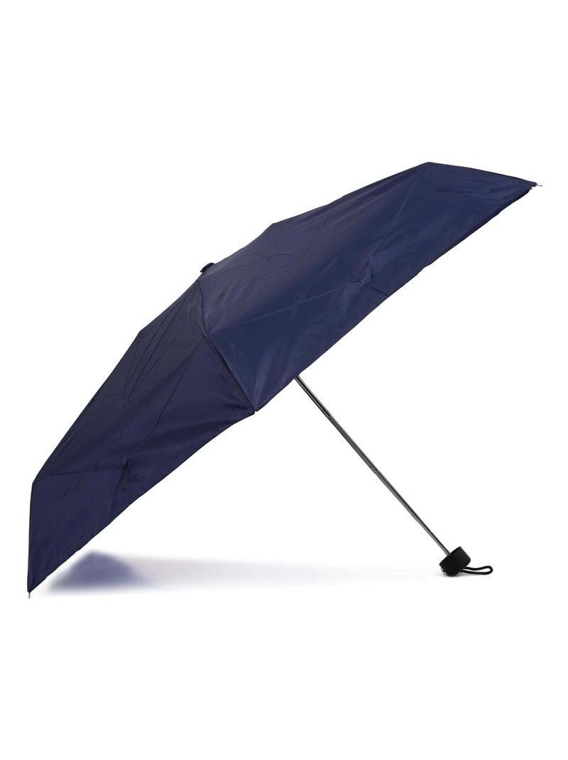 Ombrello compatto, solido, apertura/chiusura manuale unisex adulto Isotoner Blu marino - Kiabi