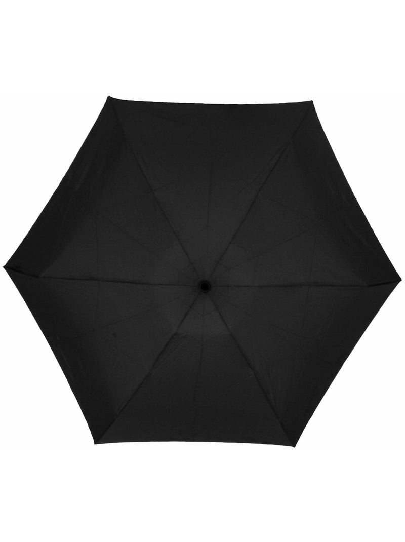 Ombrello compatto, solido, ultra idrorepellente, apertura manuale donna Isotoner Nero - Kiabi