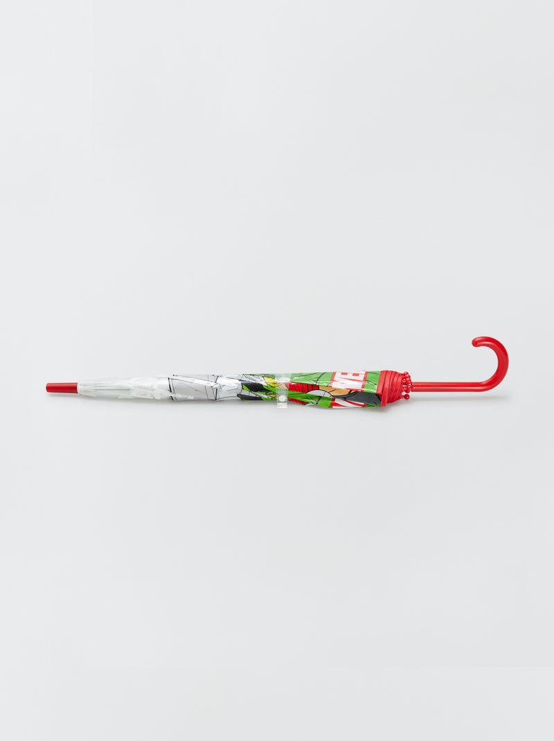 Ombrello con asta rigida 'Hulk' ROSSO - Kiabi