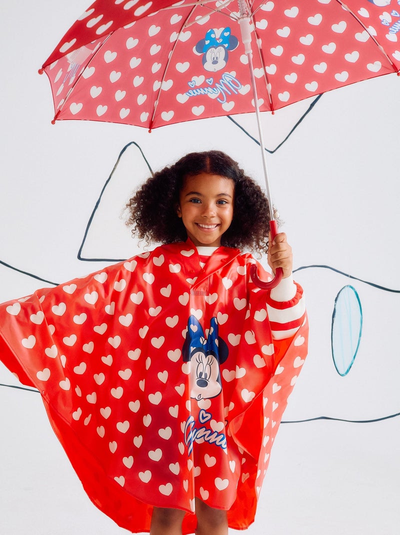 Ombrello con design minnie Rosso - Kiabi