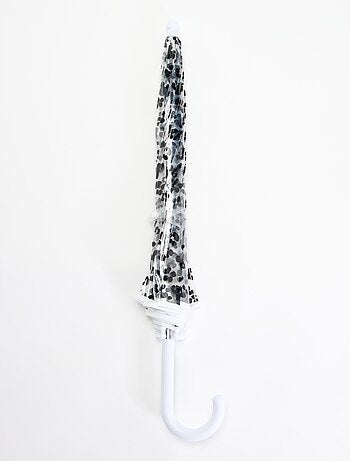 Ombrello con motivi 'Mickey' effetto leopardato