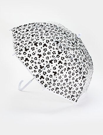 Ombrello con motivi 'Mickey' effetto leopardato
