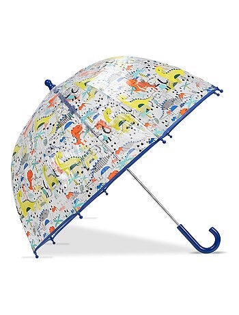 Ombrello coperchio trasparente, facile e sicuro da aprire unisex bambino isotoner