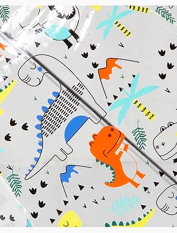 Ombrello coperchio trasparente, facile e sicuro da aprire unisex bambino isotoner